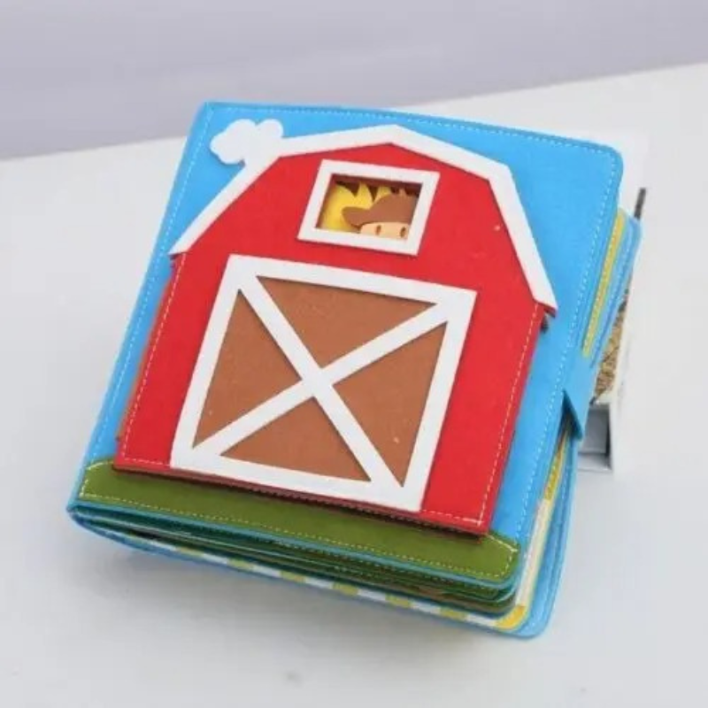 Bauernhof-Filzbuch – Ansicht 1