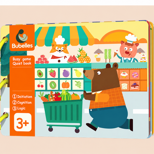Bubelles Beschäftigungsbuch für Kinder – Produktansicht