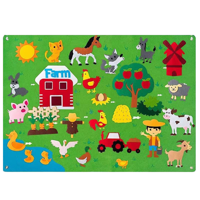 Filz-Spielszene für Kinder – Ansicht 2