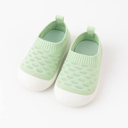Bubelles Flexible Strickschuhe für Kinder – Grün